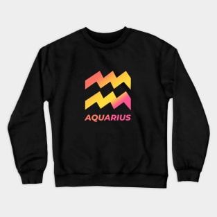 AQUARIUS ZODIAC V.2 Crewneck Sweatshirt